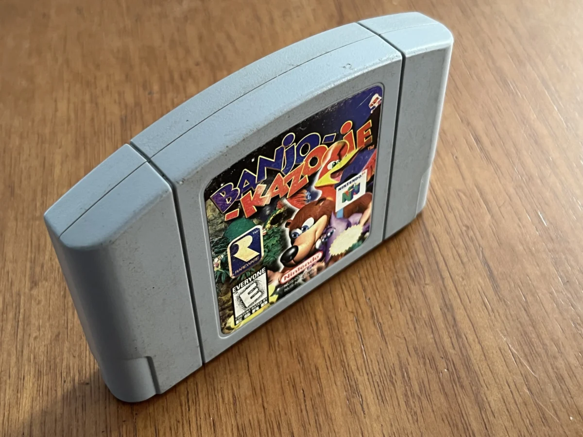 CX/ PARA LANCES EM IFCOINS! BANJO KAZOIE! ORIGINAL! N64!