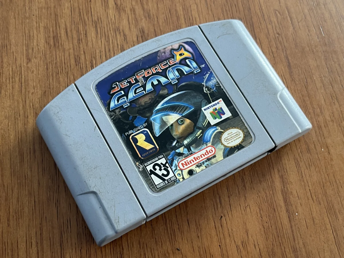 CX/ PARA LANCES EM IFCOINS! JET FORCE GEMINI! ORIGINAL! N64!