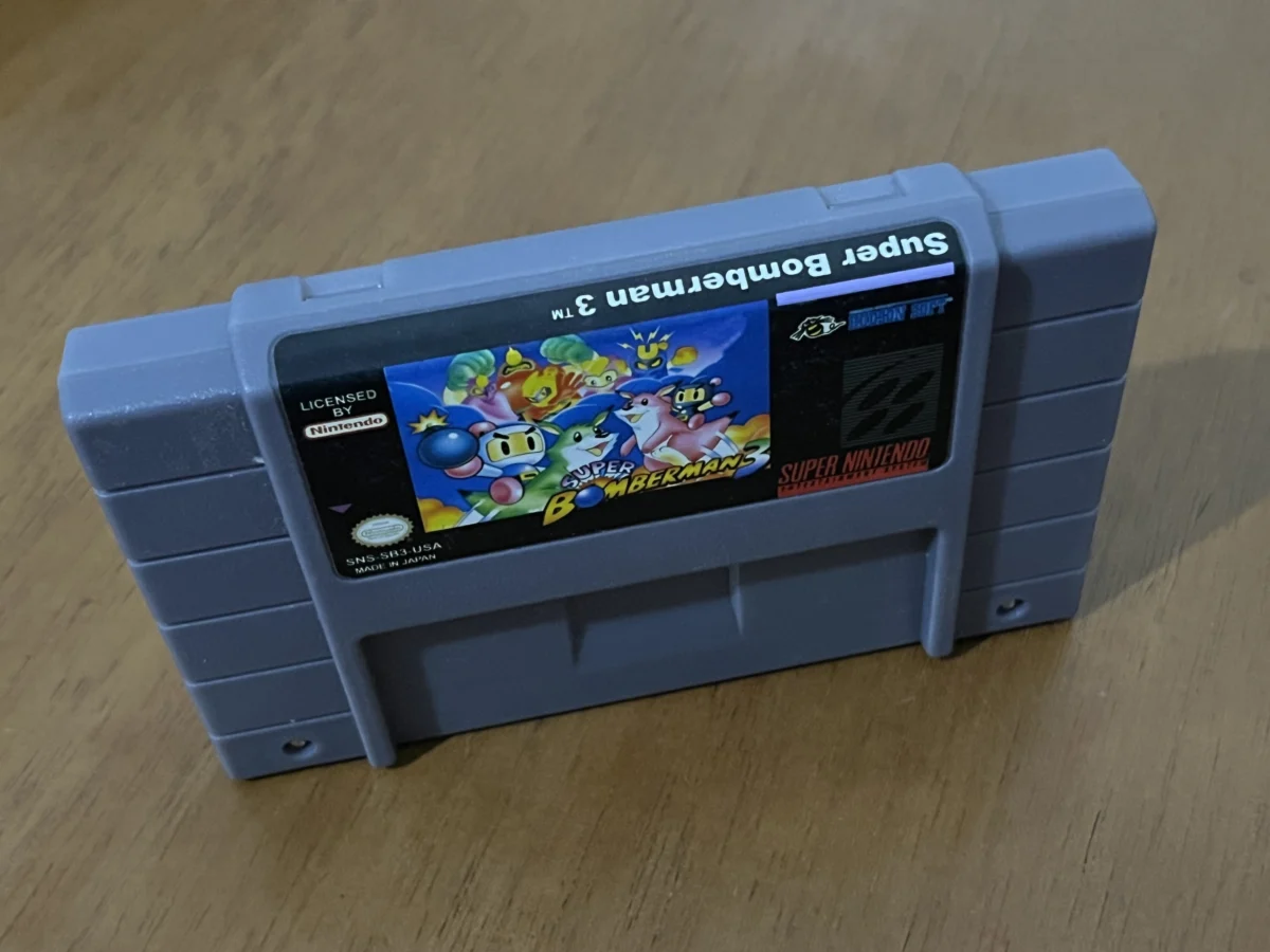 CX/ D**go M****ao /SUPER BOMBERM,AN 3! SNES! 35,00 SEGUIDOS DE 5,00