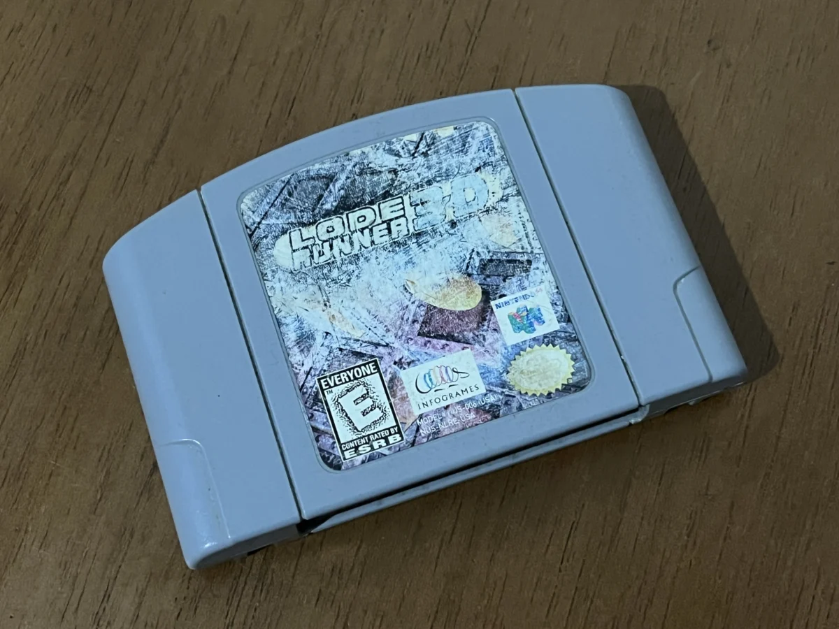 CX/ ORIGINAL LODE RUNNER 3D! N64! 47,00 SEGUIDOS DE 9,00