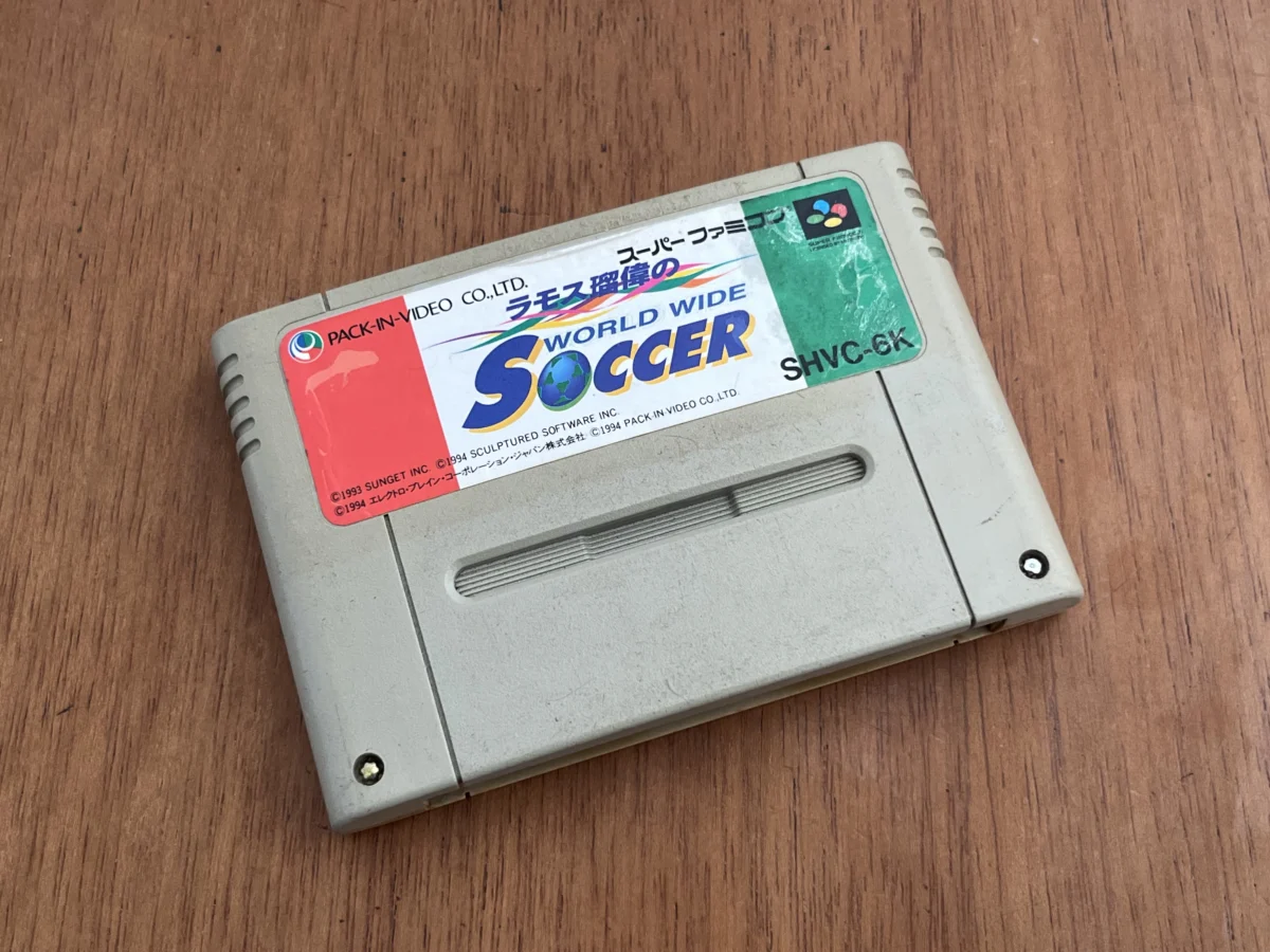 CX/ ORIGINAL! WORLD WIDE SOCCER! SNES! 35,00 SEGUIDOS DE 5,00