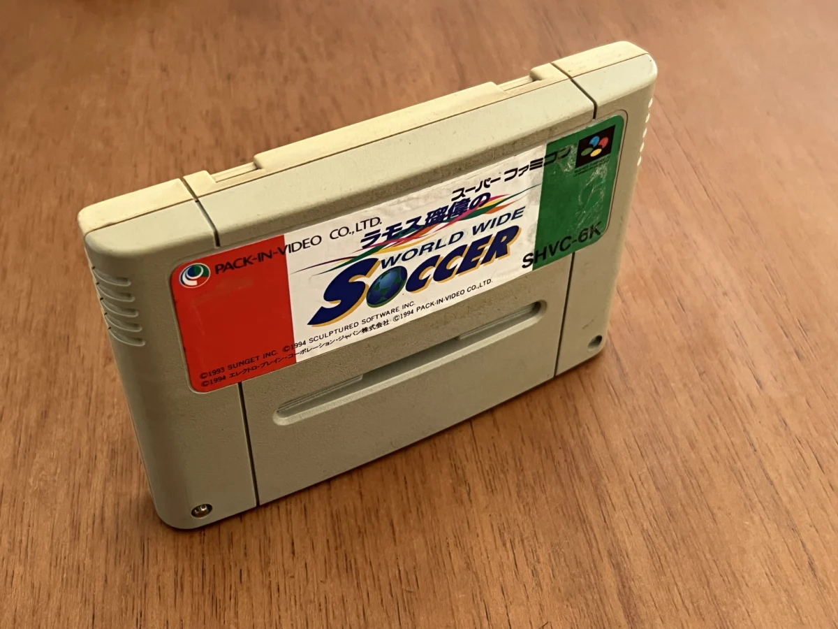 CX/ ORIGINAL! WORLD WIDE SOCCER! SNES! 35,00 SEGUIDOS DE 5,00