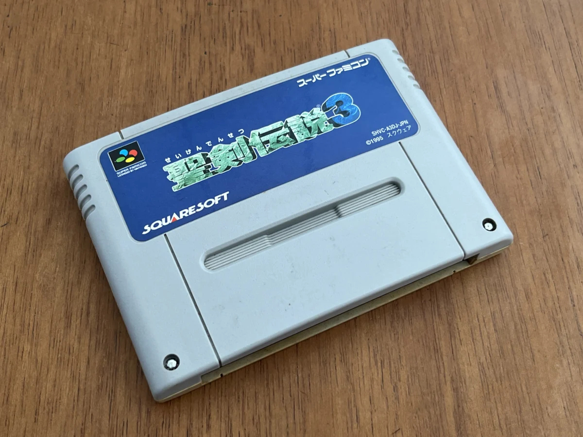 CX/ ORIGINAL! SEIKEN 3! SNES! 34,00 SEGUIDOS DE 5,00