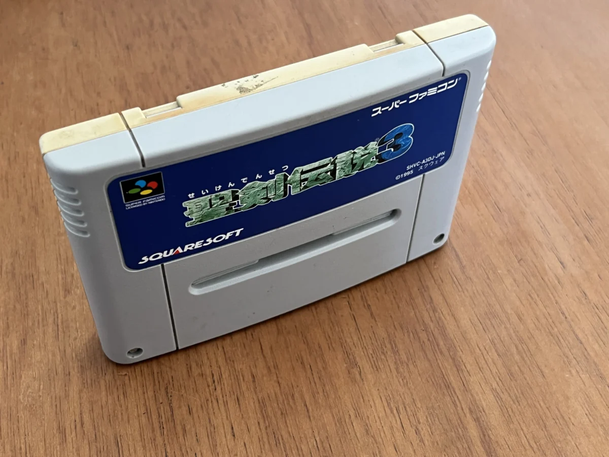 CX/ ORIGINAL! SEIKEN 3! SNES! 34,00 SEGUIDOS DE 5,00