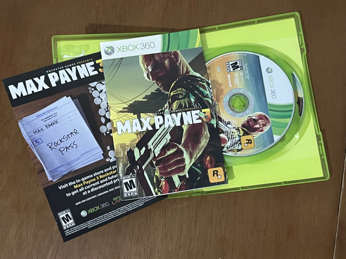 CX/ ORIGINAL MAX PAYNE 3! PARA XBOX 360! TOP! - Imagem 4