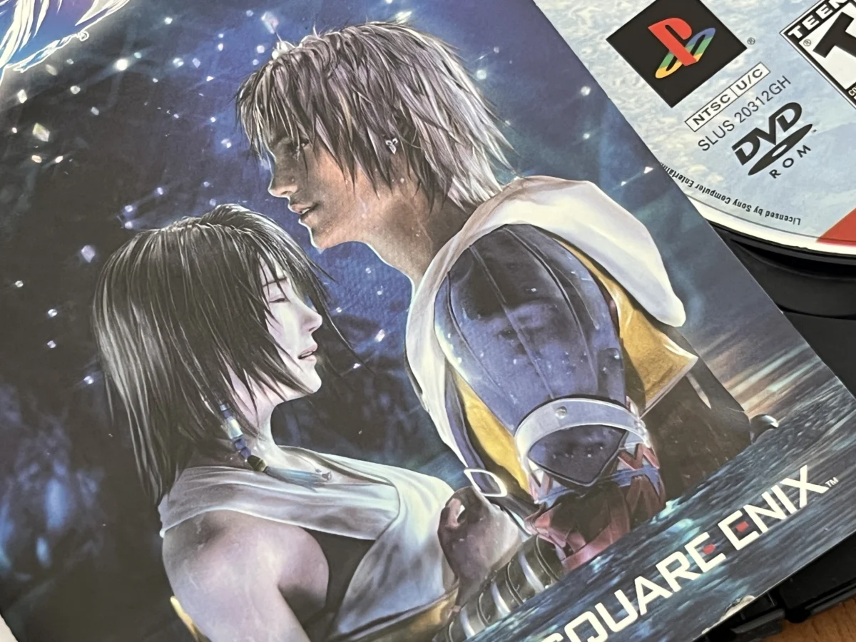 CX/ ORIGINAL FINAL FANTASY X ! PARA PLAYSTATION 2 AMERICANO! TOP! - Imagem 6