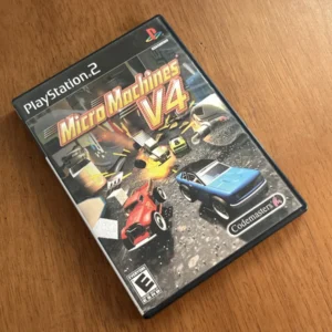 MICRO MACHINES V4 PLAYSTATION 2 !  ORIGINAL AMERICANO! BLACK LABEL – COMPLETO