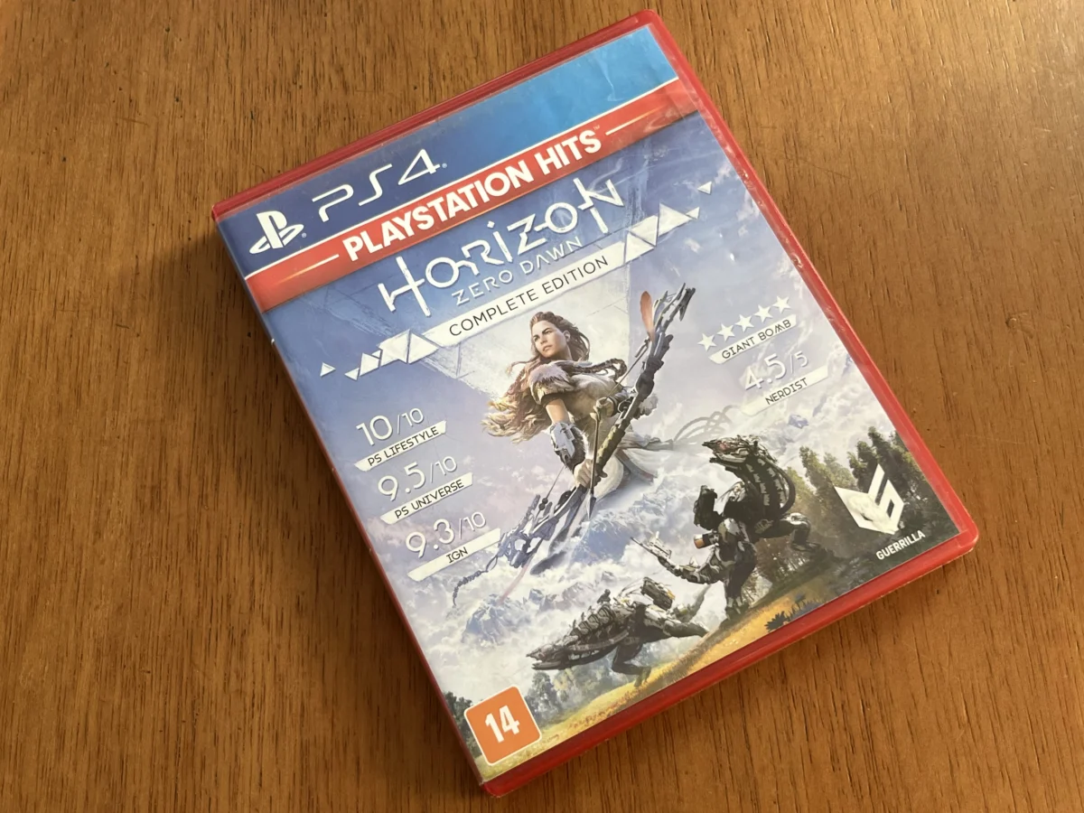 CX/ HORIZON ZERO DAWN! JOGO PARA PLAYSTATION 4!