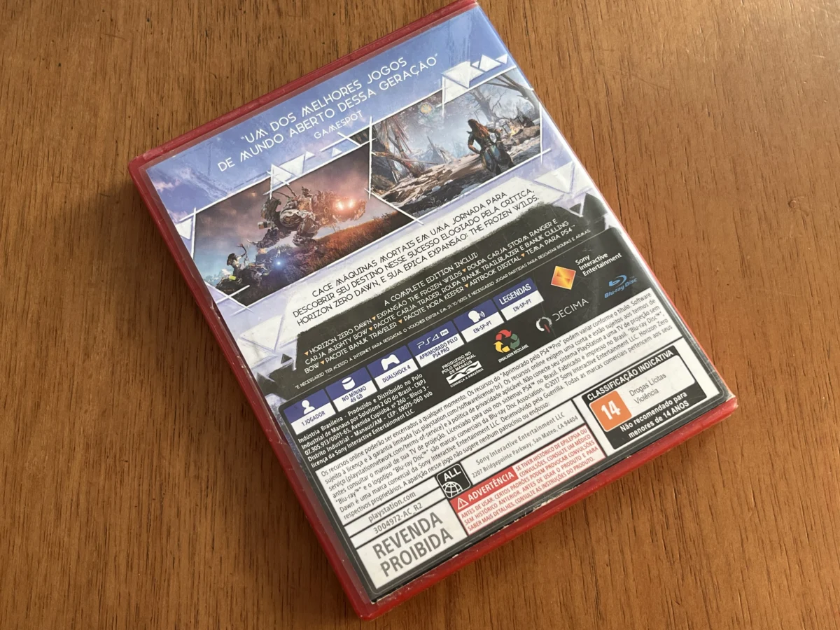 CX/ HORIZON ZERO DAWN! JOGO PARA PLAYSTATION 4! - Imagem 3