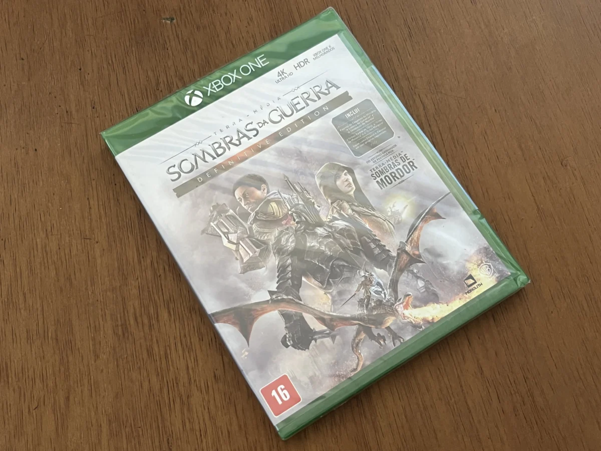 CX/ 1*******ov /TERRA MÉDIA SOMBRAS DA GUERRA EDITION! 39,00 SEGUIDOS DE 7,00