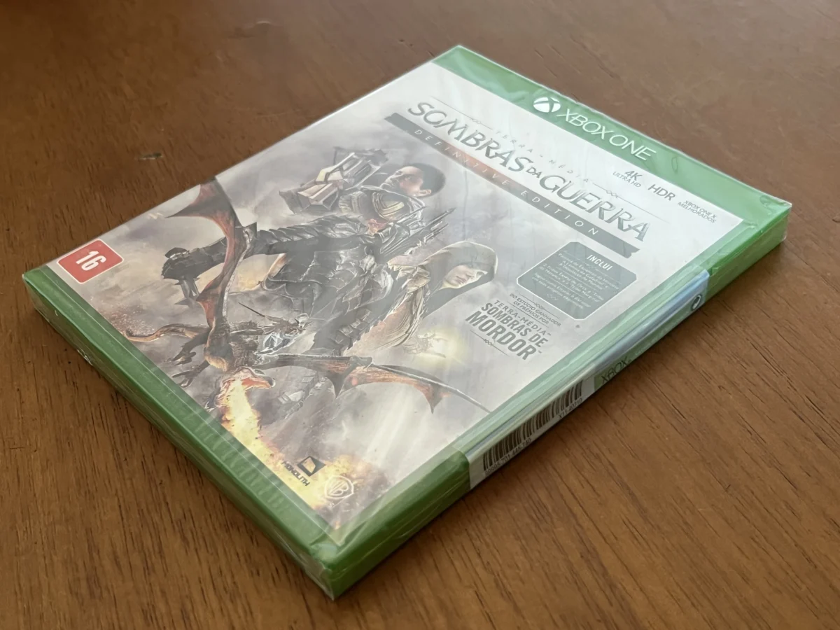 CX/ 1*******ov /TERRA MÉDIA SOMBRAS DA GUERRA EDITION! 39,00 SEGUIDOS DE 7,00