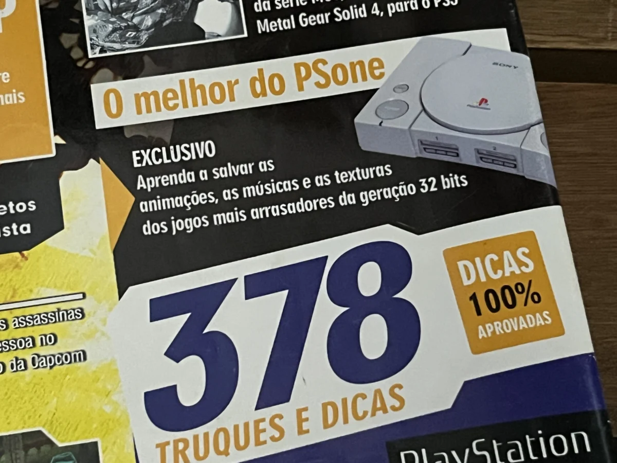 CX/ SÃO 2 REVISTAS GAMES ANTIGAS! 17,00 SEGUIDOS DE 5,00