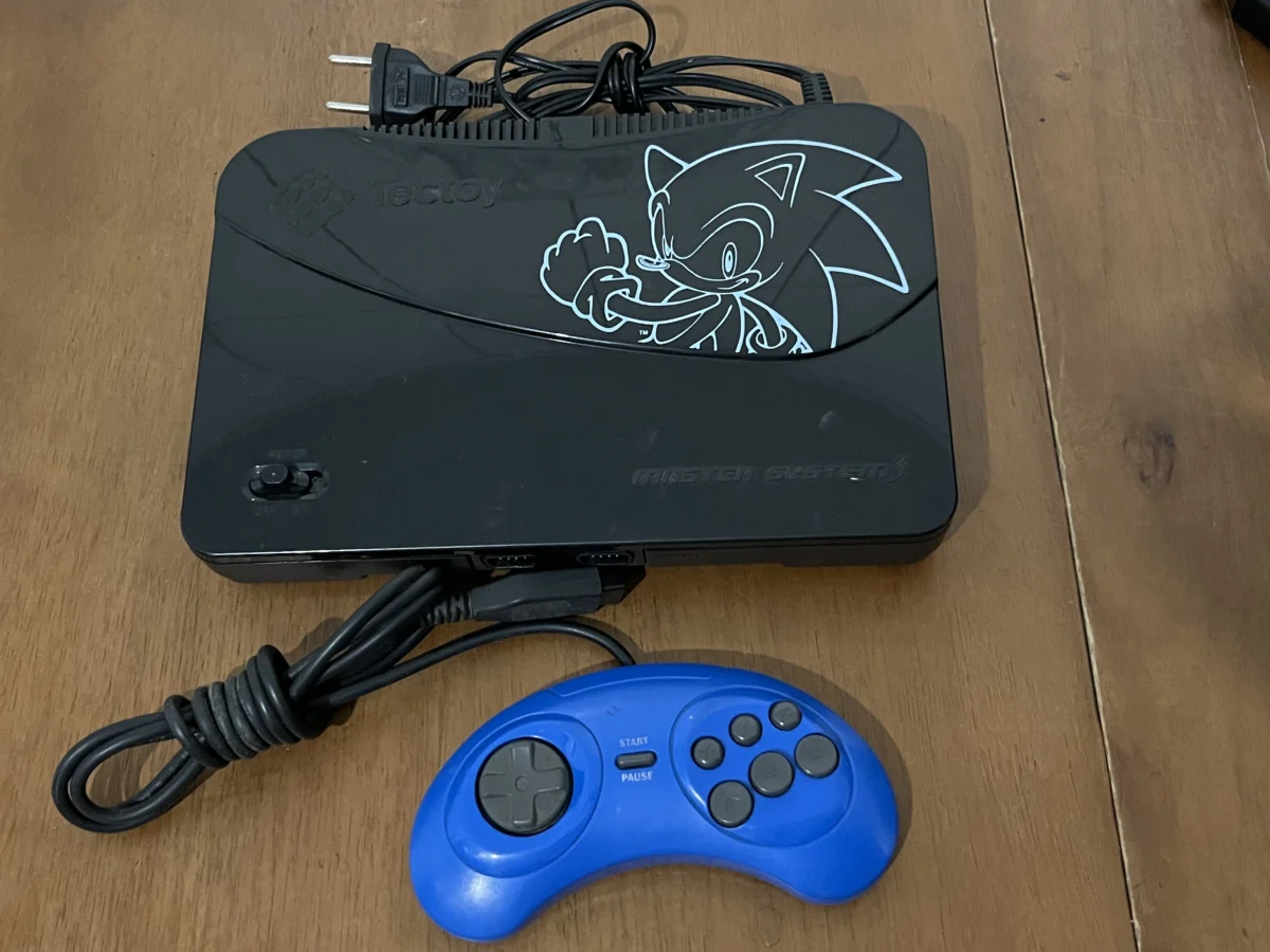 CX/ MASTER SYSTEM! COM JOGOS! 78,00 SEGUIDOS DE 22,00