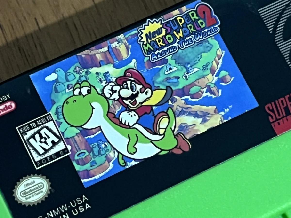 CX/  NEW MARIO WORLD 2! AROUND WORLD! 77,00 SEGUIDOS DE 9,00