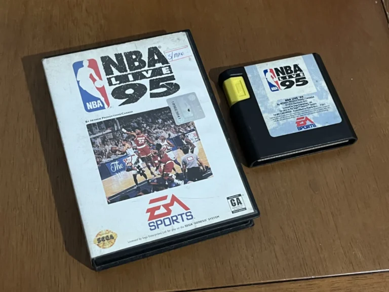 ORIGINAL NBA LIVE 95! MEGA! TUDO ORIGINAL! TOP!⭐