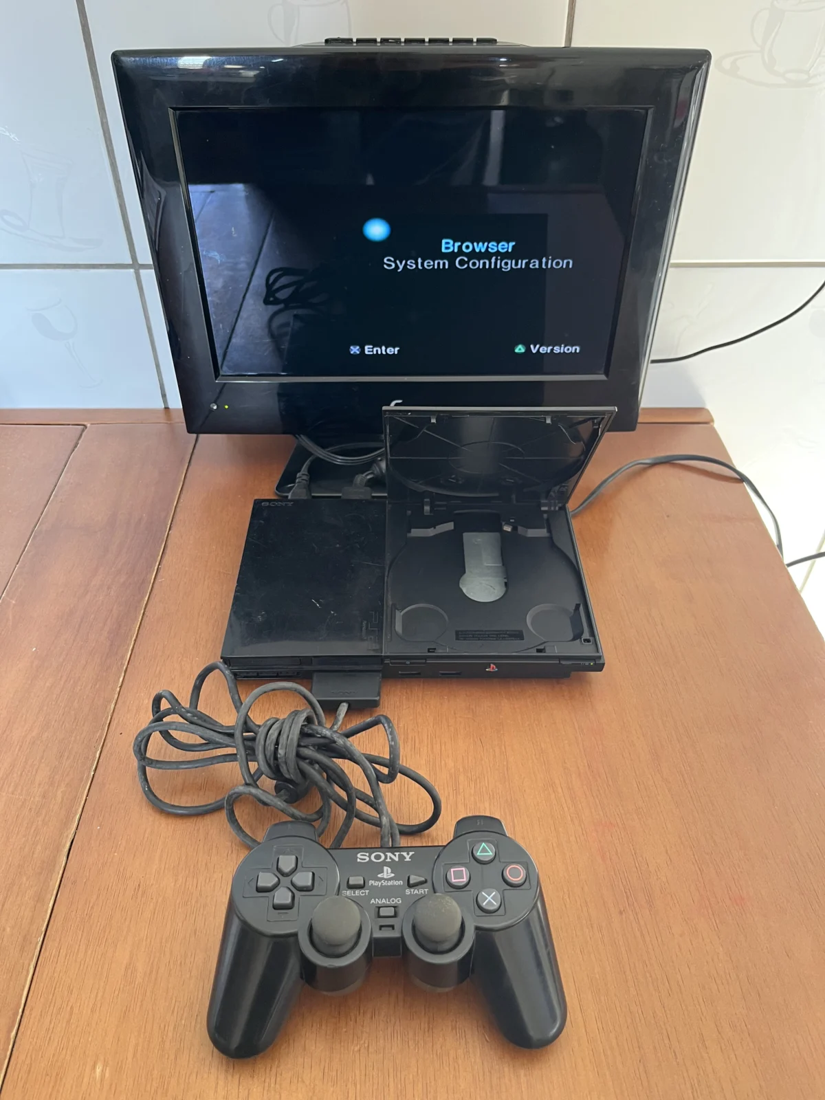 CX/ j***ys b**ga /PS2 SLIM + CONTROLE ORIGINAL! SONY! 109,00 SEGUIDOSS DE 23,00