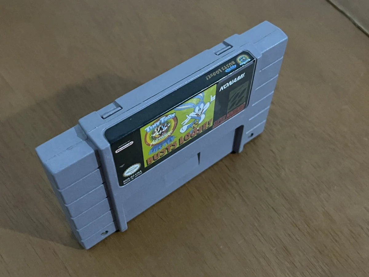 CX/ E****ro f*****ra /TINY TOON ADVENTURES! SNES! TOP! 37,00 SEGUIDOS DE 7,00