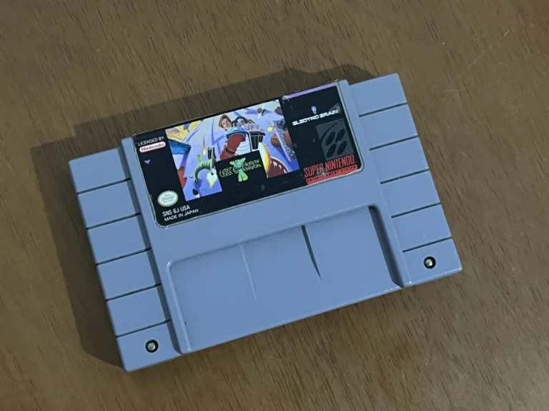 JIM POWER: THE LOST DIMENSION IN 3-D – SNES– ORIGINAL! TOP!