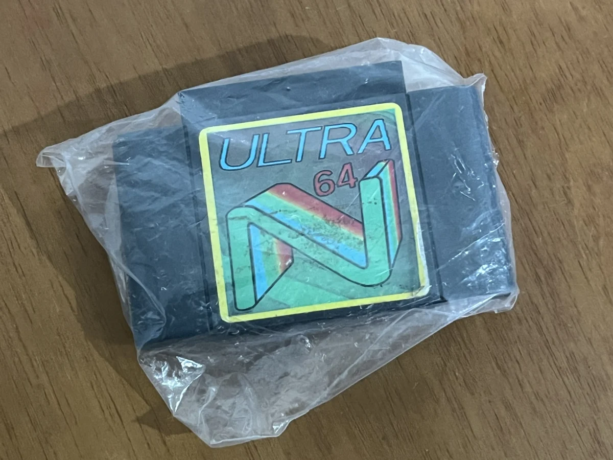 CX/ 1*******ov /LENDÁRIO ULTRA N64! 57,00 SEGUIDOS DE 9,00