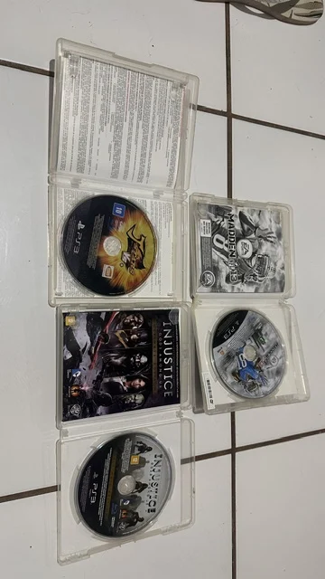 NR/ 1*******ov /LOTE JOGOS PS3 52,00 SEGUIDOS DE 7,00