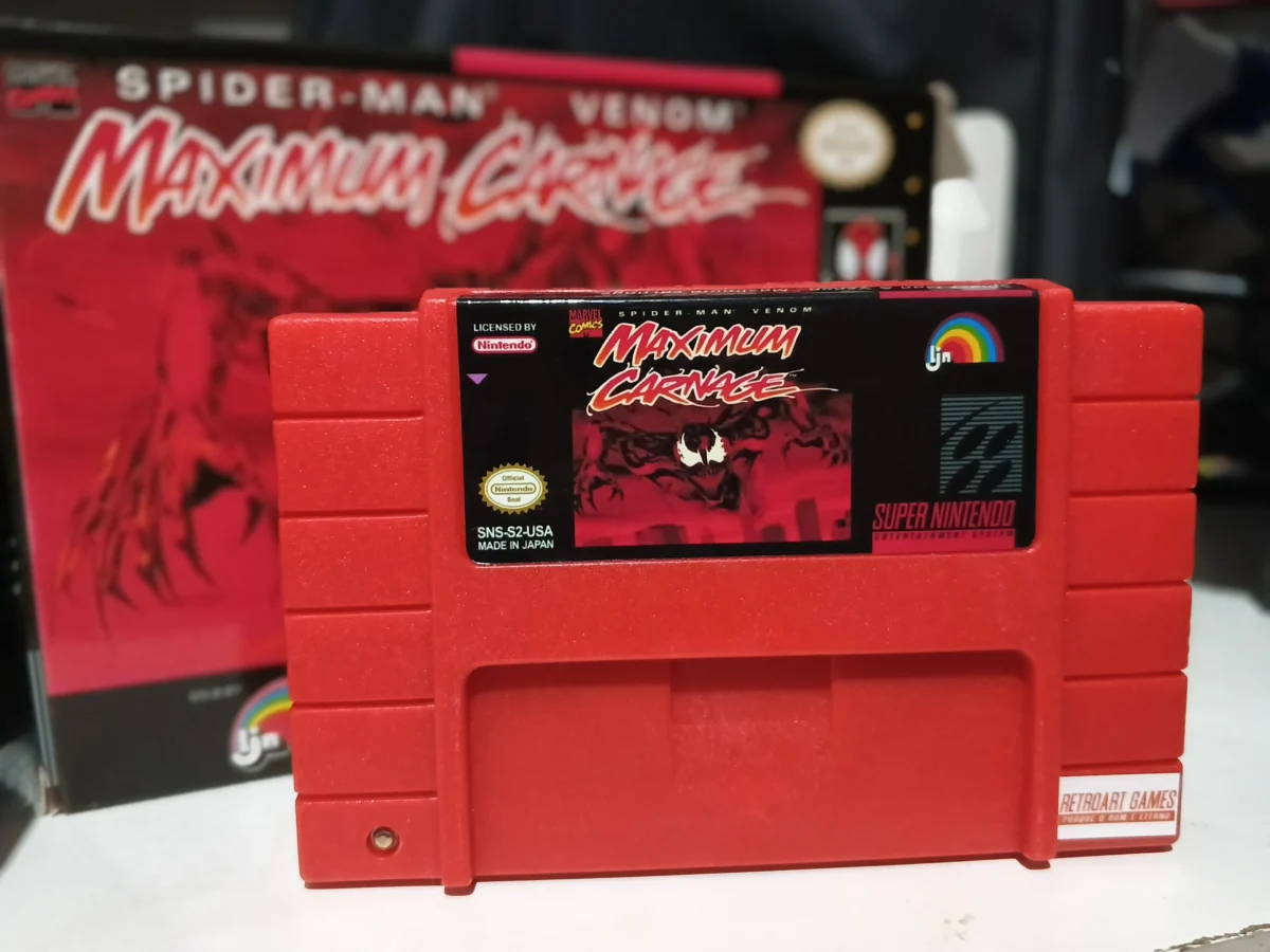 E7/ SPIDERMAN E VENUM! SNES! TOP! 63,00 SEGUIDOS DE 10,00