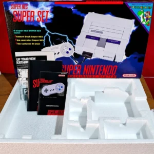 GC/ CAIXA SUPER NINTENDO PLAYTRONC VERSÃO RAIO