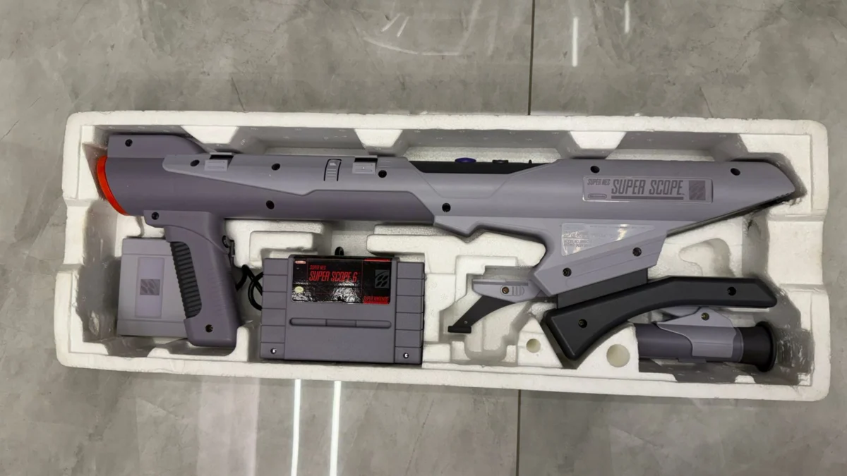R9/ Nintendo Super Scope 6 Original! 100% Top! - Imagem 5