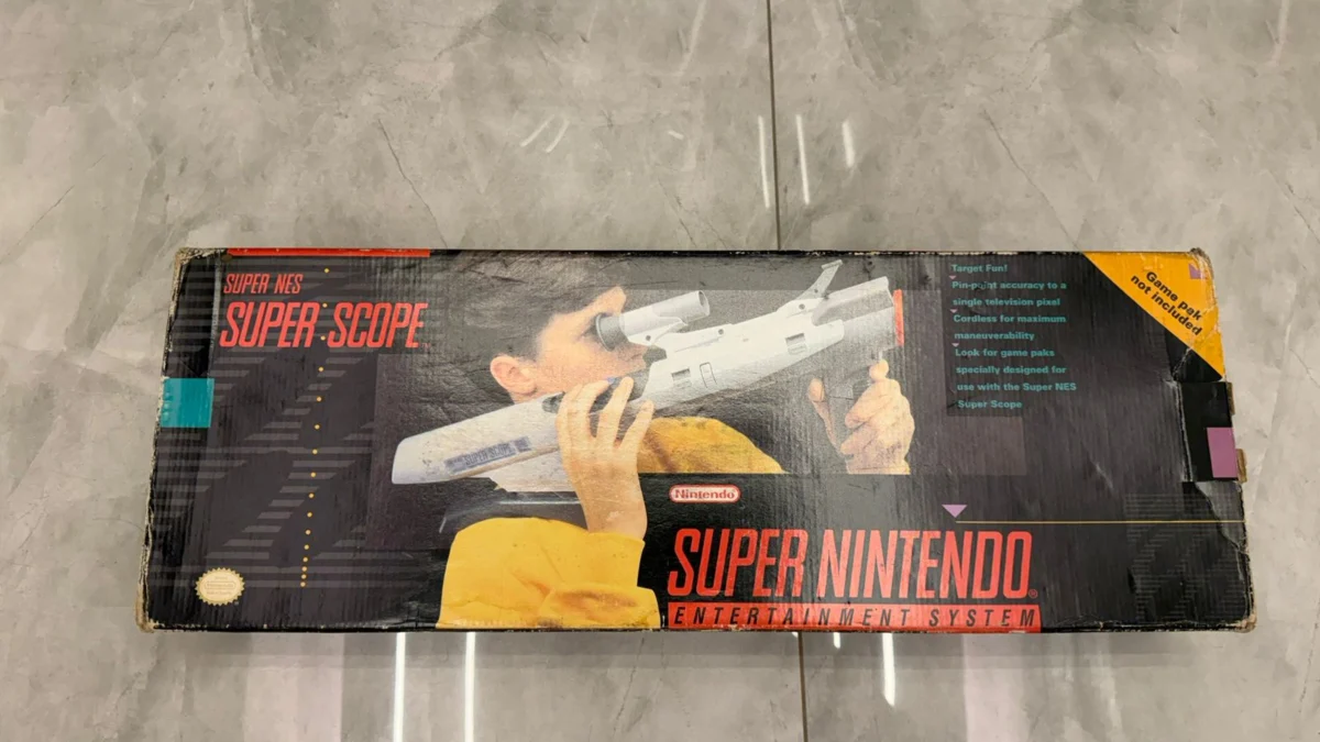 R9/ Nintendo Super Scope 6 Original! 100% Top!