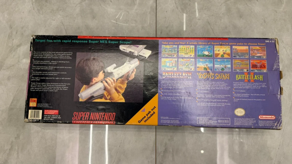 R9/ Nintendo Super Scope 6 Original! 100% Top! - Imagem 8