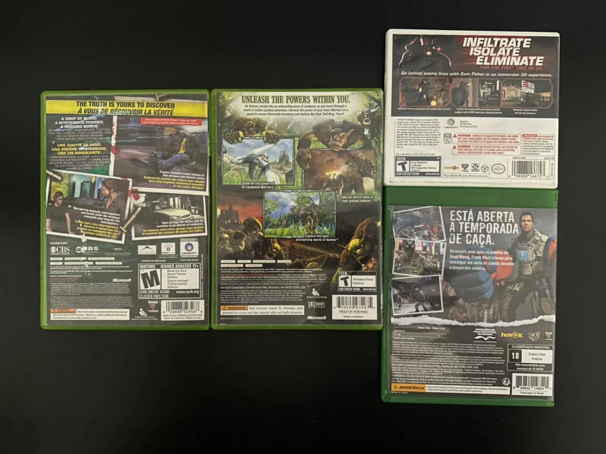 CX/ LOTE JOGOS ORIGINAIS TOPS! 157,00 SEGUIDOS DE 15,00