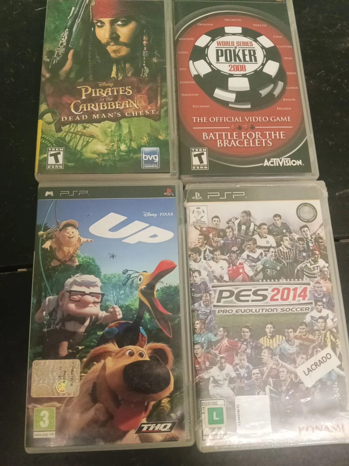 CX/ X****io /LOTE DE JOGOS PSP! 1 ESTA LACRADO! 133,00 SEGUIDOS DE 23,00