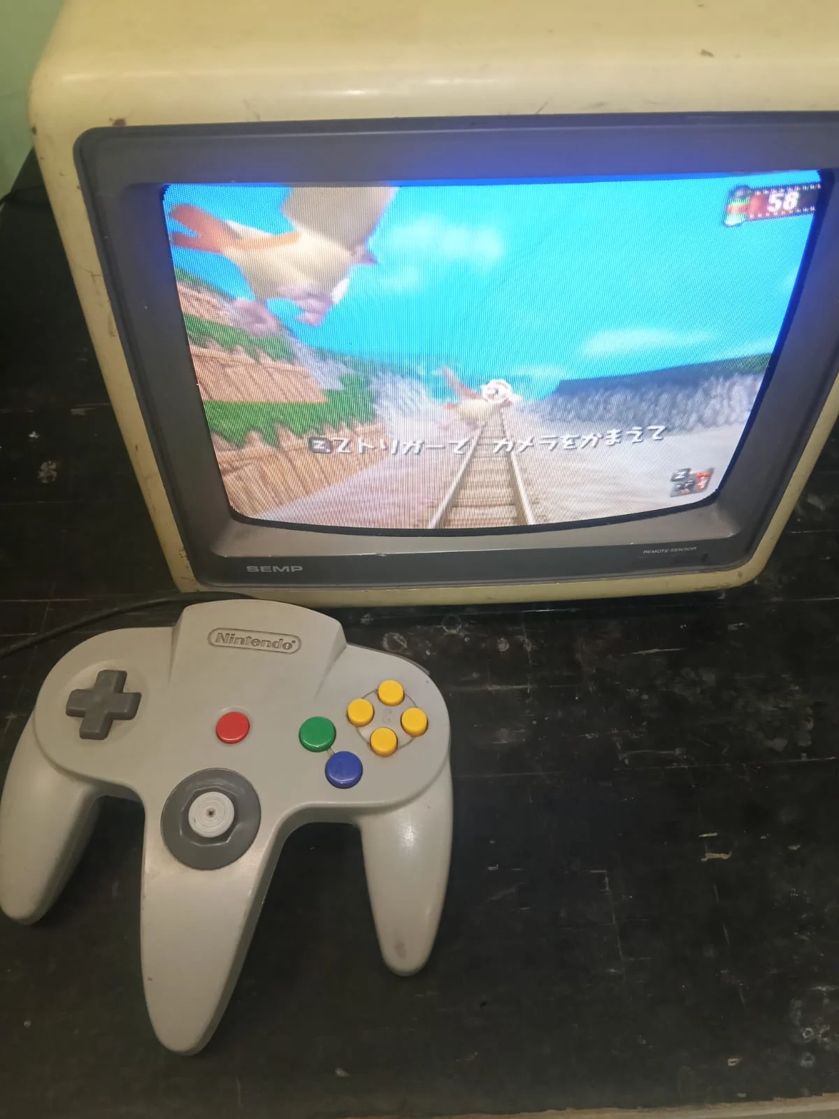 CX/ R****to B****ra C****ho /NINTENDO 64 ORIGINAL + CONTROLE 167,00 SEGUIDOS DE 23,00