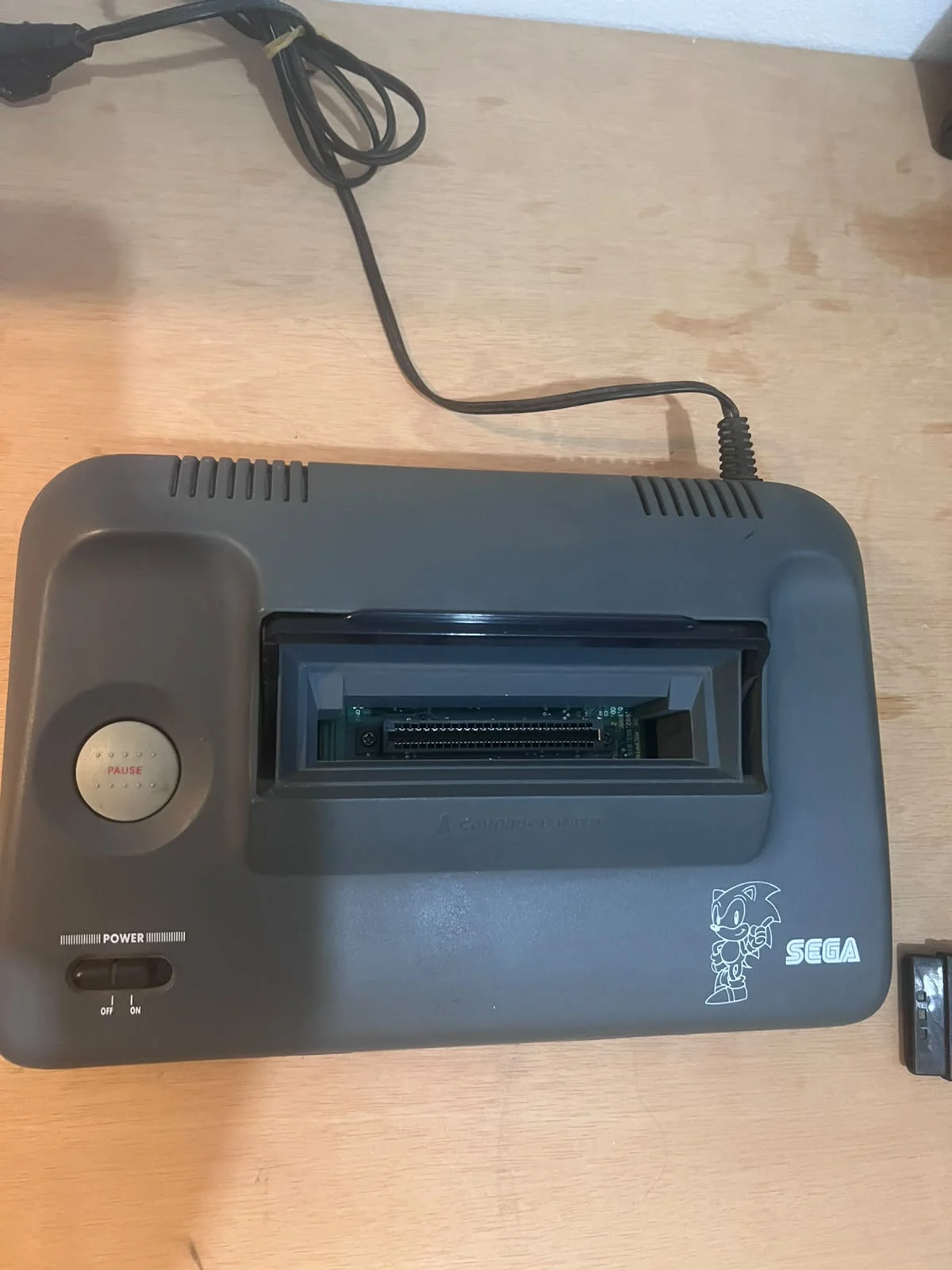 CX/ B**no /MASTER SYSTEM 3! 100%! COM SONIC! 58,00 SEGUIDOS DE 17,00