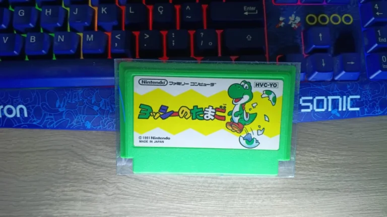 ORIGINAL! YOSHI NO TAMAGO! NINTENDO! TOP! + CAPA ACETATO!