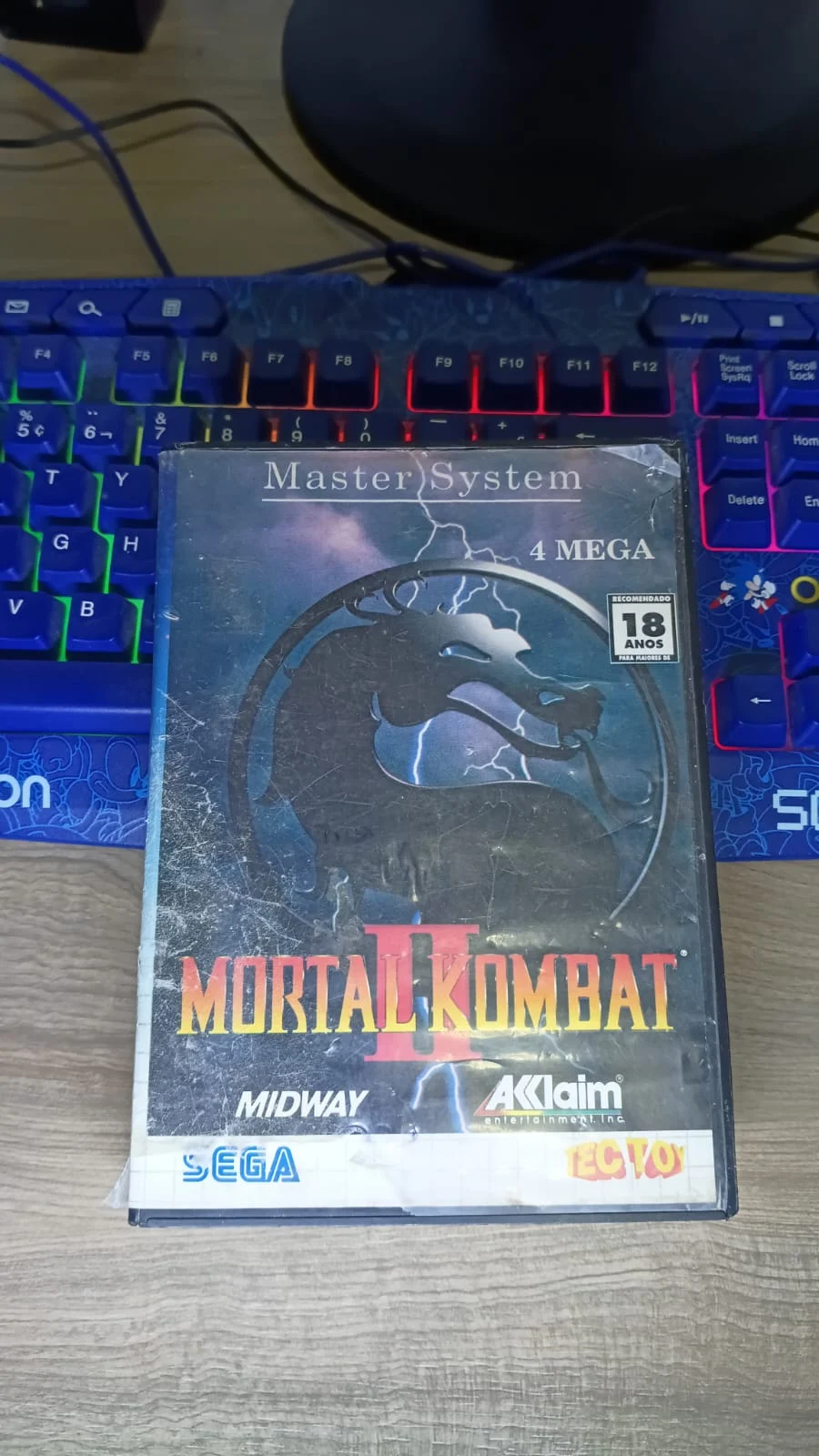 CX/ 1*******ov /ORIGINAL MORTAL KOMBAT 2 ! TOP! 124,00 SEGUIDOS DE 11,00