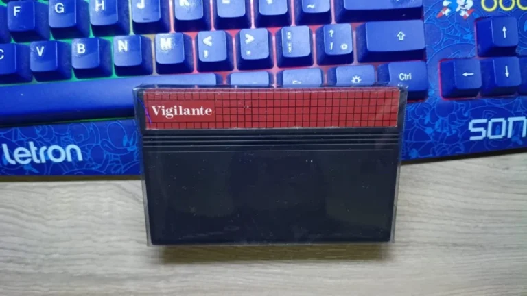 ORIGINAL VIGILANTE MASTER SYSTEM! MUITA NOSTALGIA! 100%!