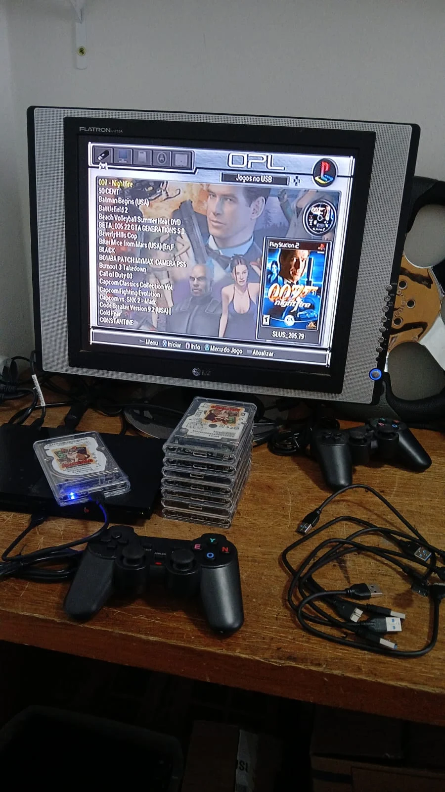 CL/ KIT 8 HDS EXTERNOS 160GB PS2  250,00 SEGUIDOS 28,00