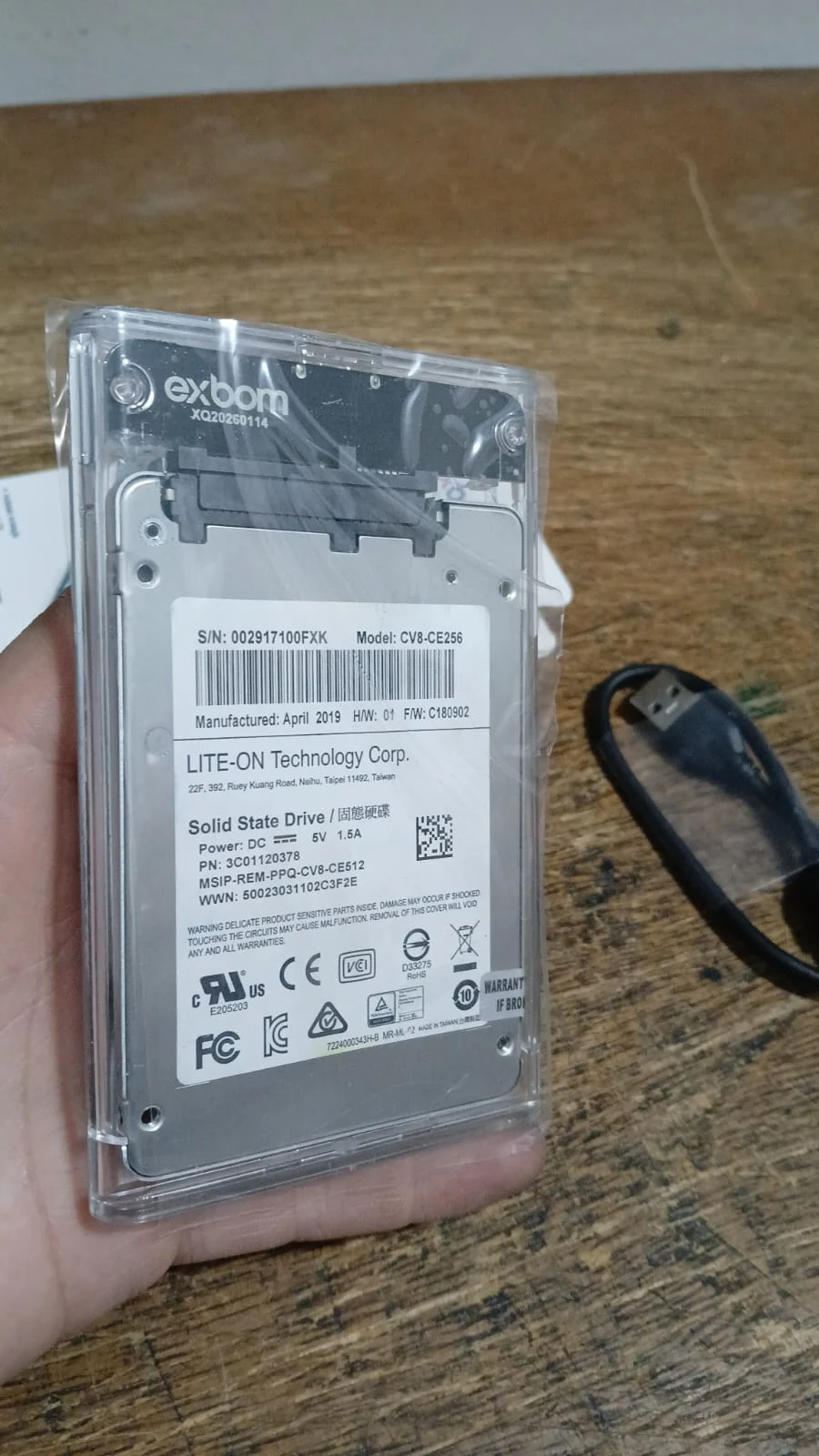CL/ 1*******ov /SSD EXTERNO 256 GB COM XPLOID 88,00 SEGUIDOS 28,00