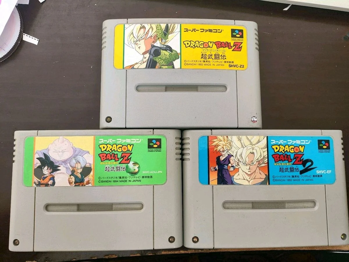 KF/ LOTE DRAGON BALL Z ORIGINAL SNES (SFC)