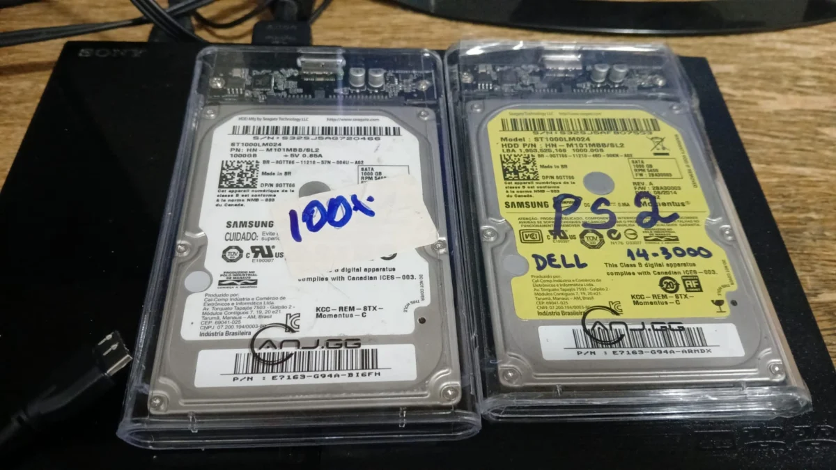 CL/ 2 HD DE 1TB COM OPL PS2 188,00 SEGUIDOS 28,00