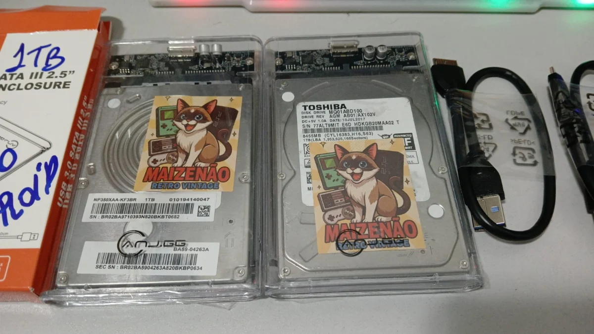 CL/ S****et /KIT 2 HDS DE 1 TB COM XPLOID XBOX 360 188,00 SEGUIDOS 28,00