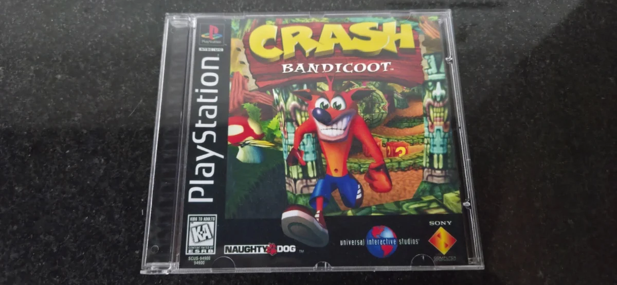 CX/ S****et /CRASH BANDICOOT! PS1! SONY!  33,00 SEGUIDOS DE 6,00