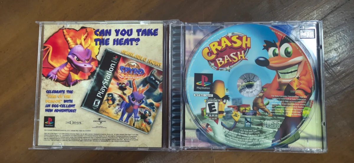 CX/ CRASH BASH! PLAYSTATION 1! TOP! 37,00 SEGUIDOS DE 6,00