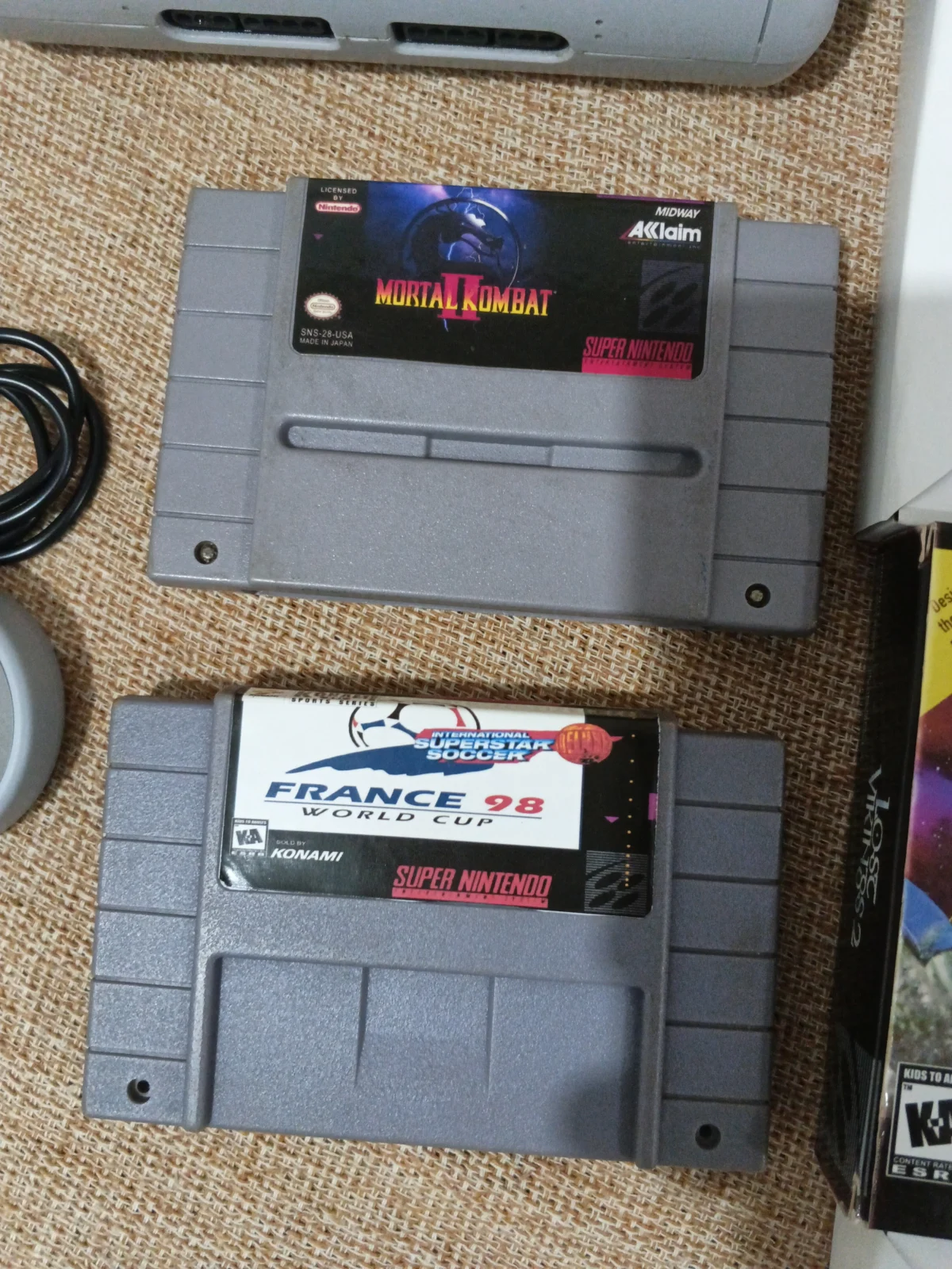 E7/ R***el S**ra /SUPER NES AMERICANO 477,00 SEGUIDOS DE 25,00