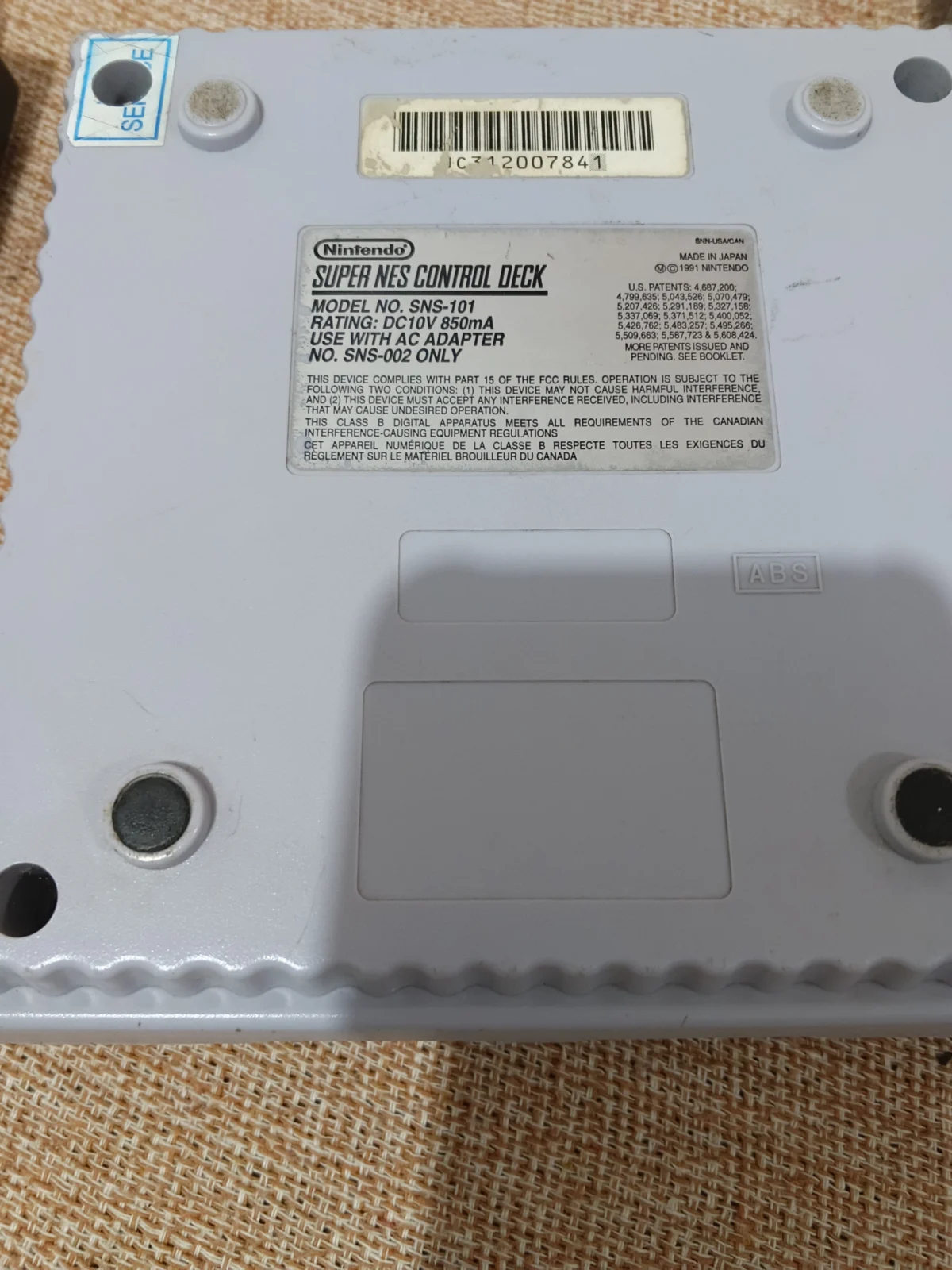 E7/ R***el S**ra /SUPER NES AMERICANO 477,00 SEGUIDOS DE 25,00