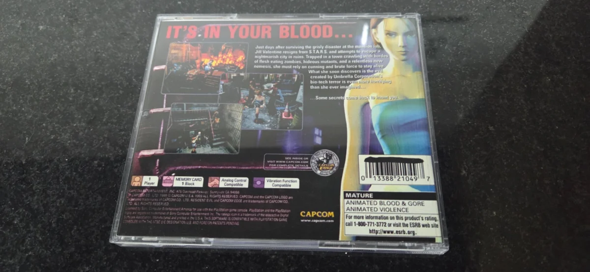 CX/ S****et /RESIDENT EVIL 3! PS1! TOP!  35,00 SEGUIDOS DE 3,00