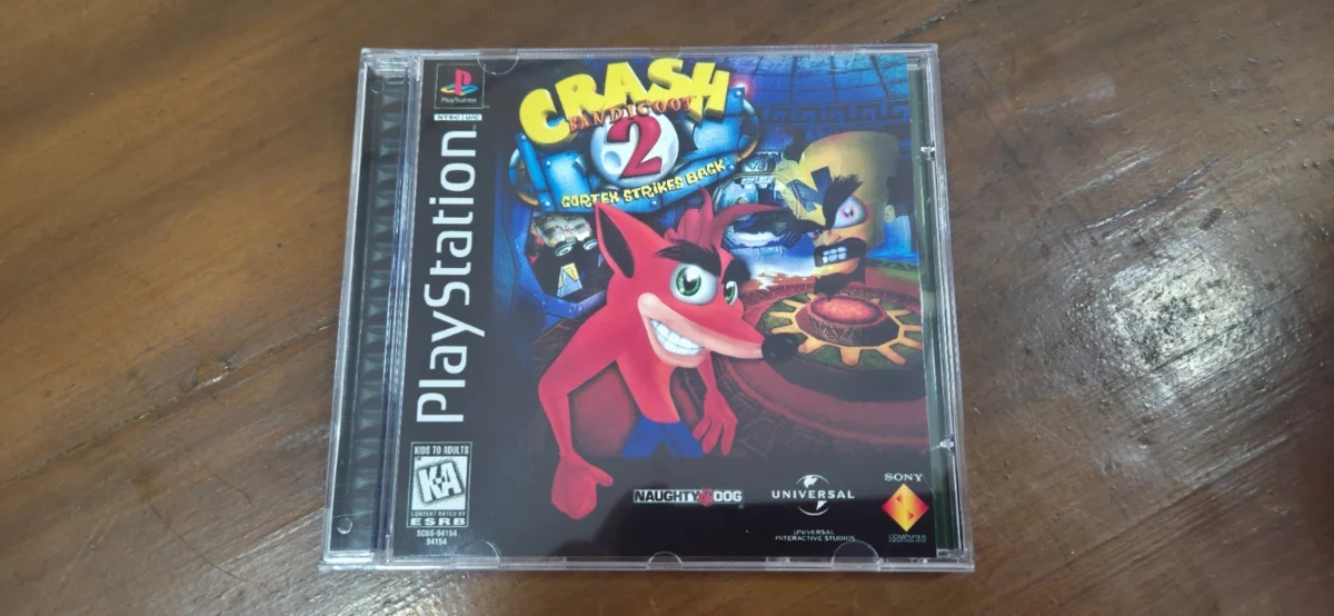 CRASH BANDICOOT 2! CORTEX STRIKES BACK!  PLAYSTATION 1!  37,00 SEGUIDOS DE 6,00