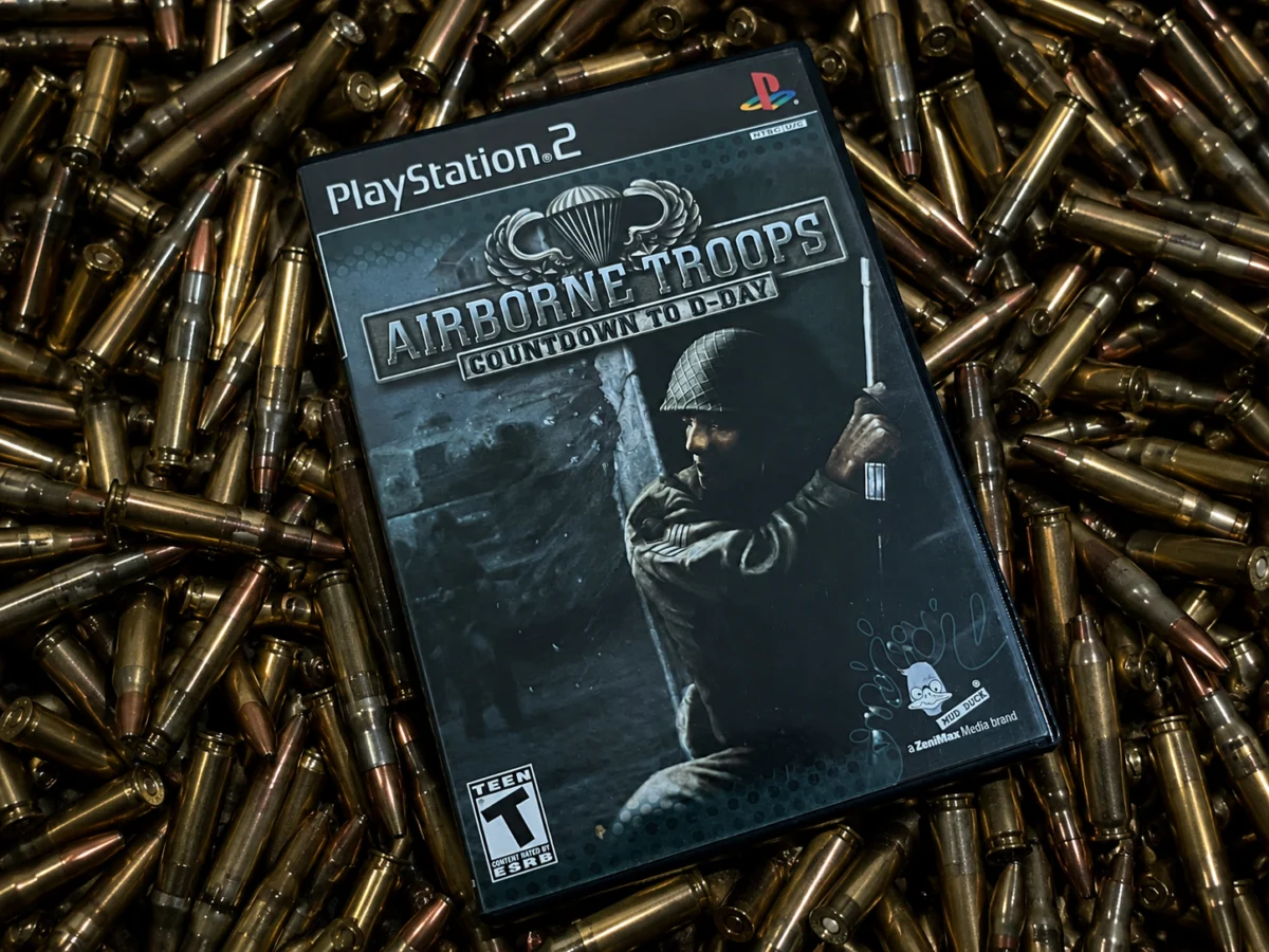 CX/ ORIGINAL! AIRBORNE TO D-DAY! PS2! 78,00 SEGUIDOS DE 11,00