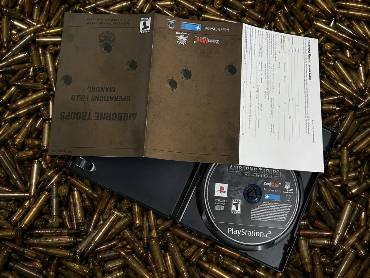 CX/ ORIGINAL! AIRBORNE TO D-DAY! PS2! 78,00 SEGUIDOS DE 11,00