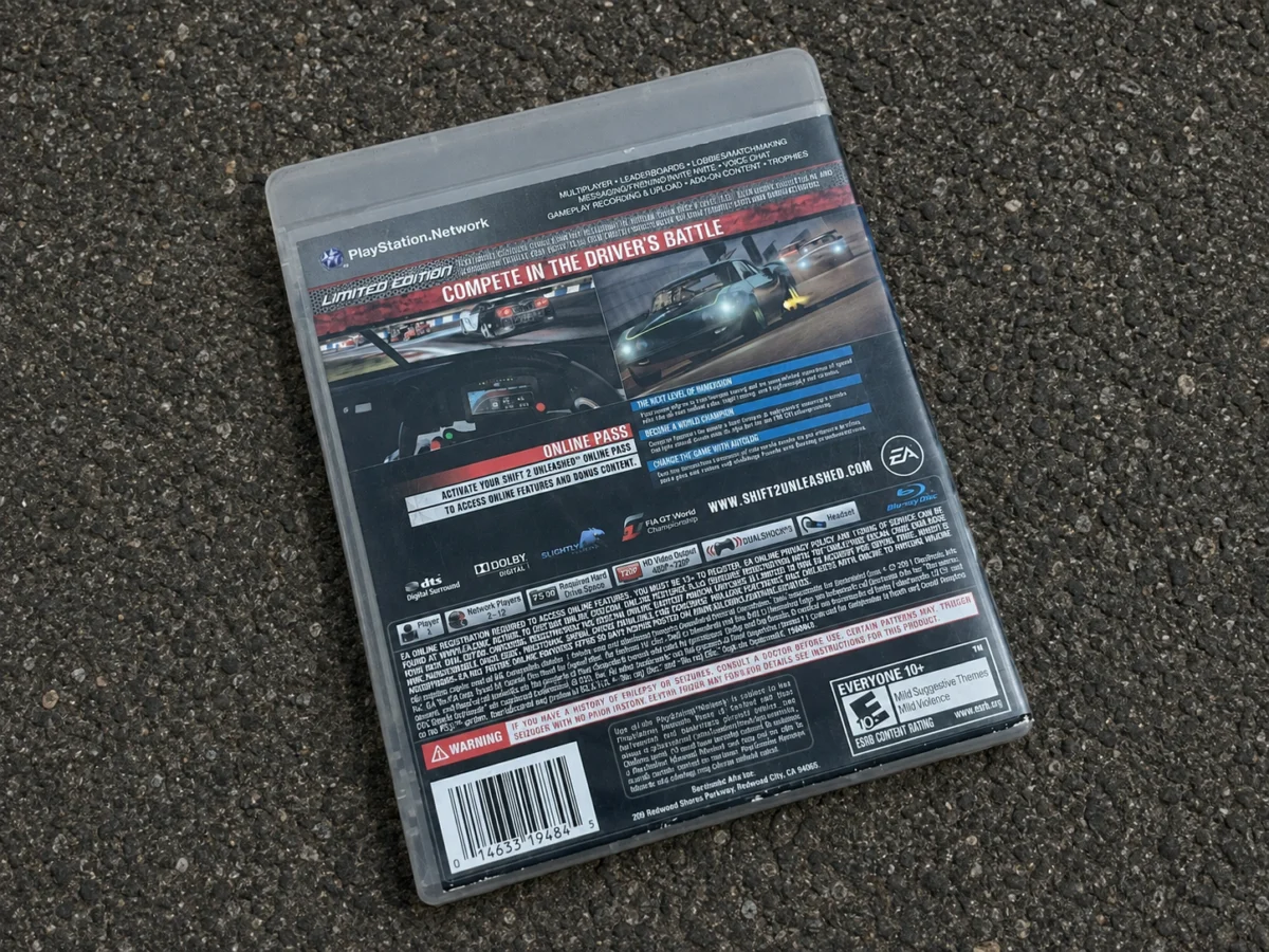 CX/ NEED FOR SPEED SHIFT 2 UNLEASHED!  LIMITED EDITION! PS3! SONY!   15,00 SEGUIDOS DE 7,00